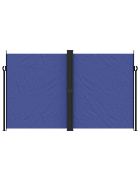 Tenda da Sole Laterale Retrattile Blu 200x600 cm