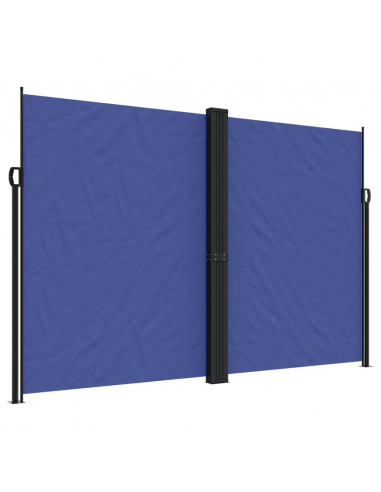 Tenda da Sole Laterale Retrattile Blu 220x600 cm
