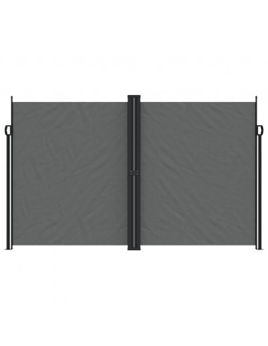 Tenda da Sole Laterale Retrattile Antracite 200x600 cm