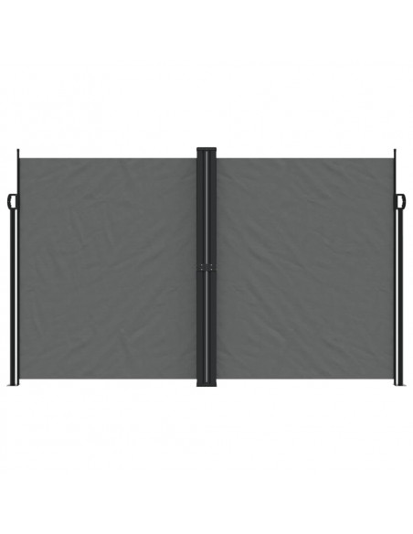 Tenda da Sole Laterale Retrattile Antracite 200x600 cm