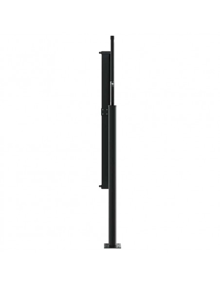 Tenda da Sole Laterale Retrattile Marrone 120x300 cm