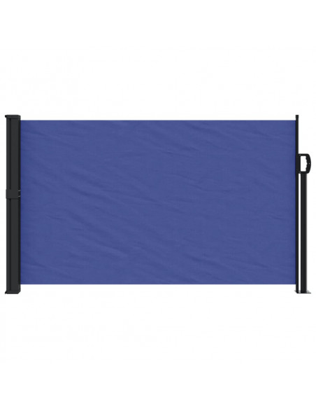 Tenda da Sole Laterale Retrattile Blu 120x600 cm