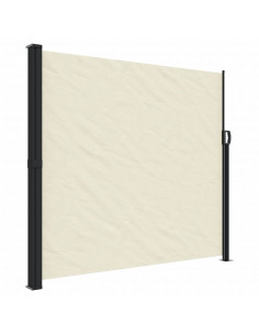 Tenda da Sole Laterale Retrattile Crema 180x600 cm 2