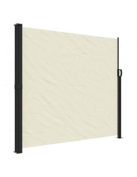 Tenda da Sole Laterale Retrattile Crema 180x600 cm