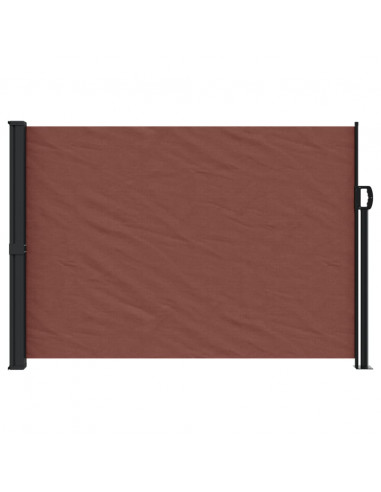 Tenda da Sole Laterale Retrattile Marrone 140x300 cm