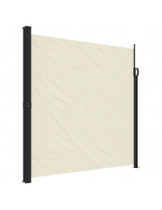 Tenda da Sole Laterale Retrattile Crema 200x300 cm 2