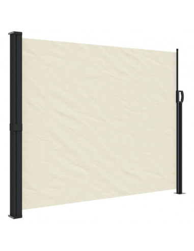 Tenda da Sole Laterale Retrattile Crema 160x500 cm