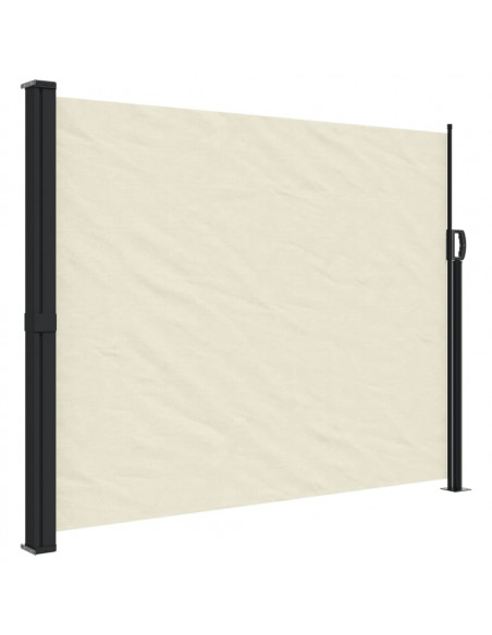 Tenda da Sole Laterale Retrattile Crema 160x500 cm