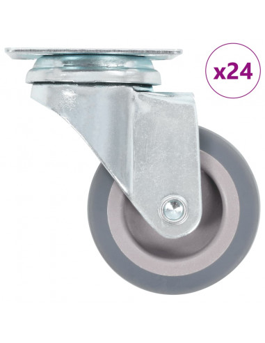 Ruote Girevoli 24 pz 50 mm