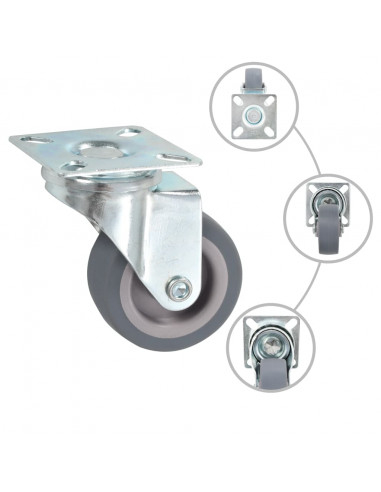 Ruote Girevoli 24 pz 50 mm