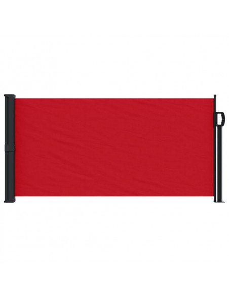 Tenda da Sole Laterale Retrattile Rossa 100x300 cm