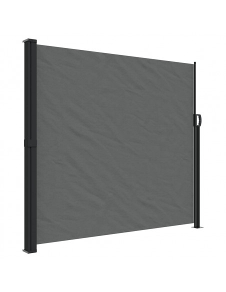 Tenda da Sole Laterale Retrattile Antracite 180x500 cm