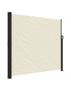 Tenda da Sole Laterale Retrattile Crema 180x500 cm 2