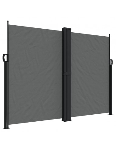 Tenda da Sole Laterale Retrattile Antracite 180x600 cm