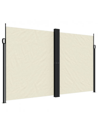 Tenda da Sole Laterale Retrattile Crema 200x600 cm