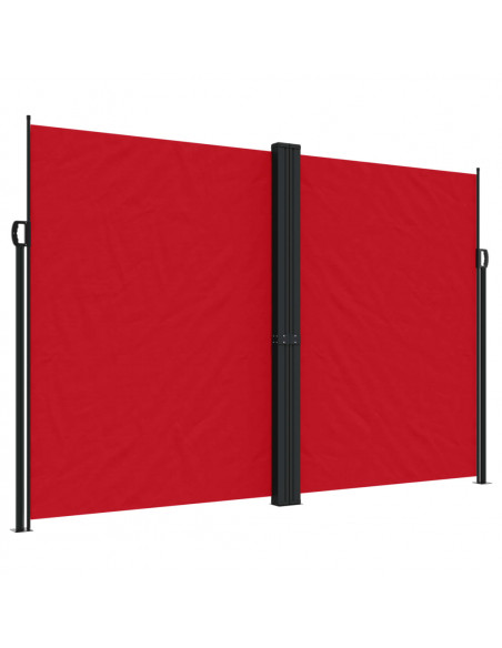 Tenda da Sole Laterale Retrattile Rossa 220x600 cm