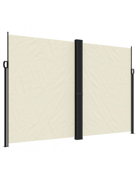 Tenda da Sole Laterale Retrattile Crema 220x600 cm