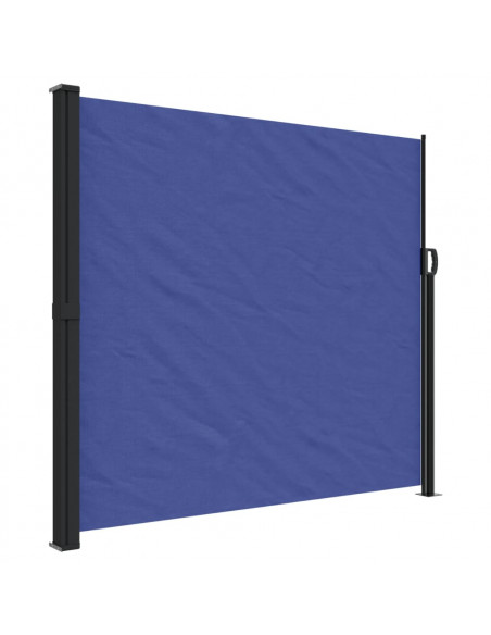 Tenda da Sole Laterale Retrattile Blu 180x500 cm