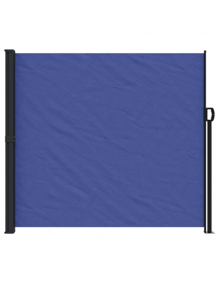 Tenda da Sole Laterale Retrattile Blu 180x500 cm