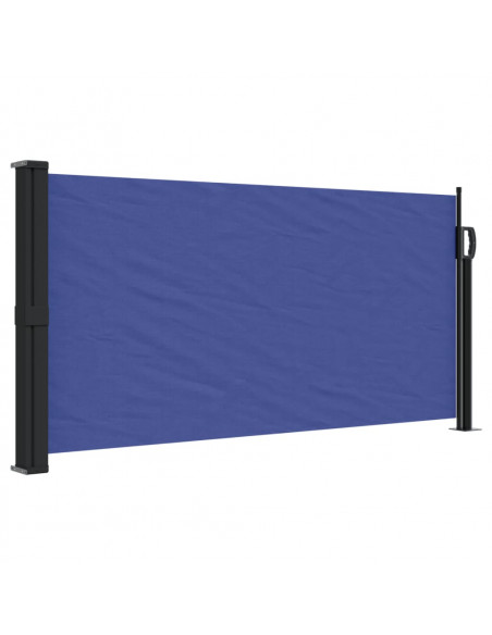 Tenda da Sole Laterale Retrattile Blu 100x300 cm