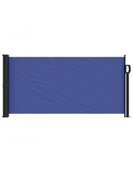 Tenda da Sole Laterale Retrattile Blu 100x300 cm