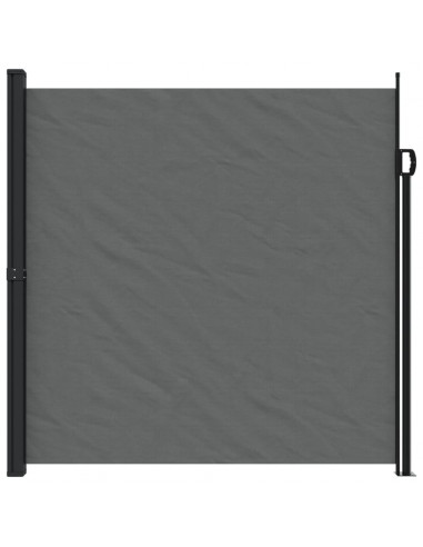 Tenda da Sole Laterale Retrattile Antracite 200x500 cm