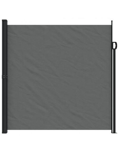 Tenda da Sole Laterale Retrattile Antracite 200x500 cm