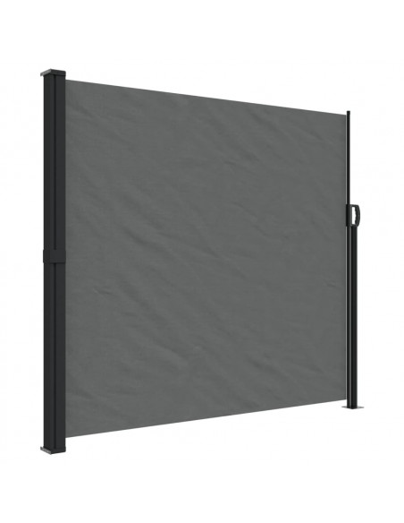 Tenda da Sole Laterale Retrattile Antracite 180x600 cm