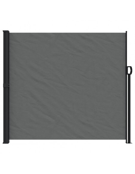 Tenda da Sole Laterale Retrattile Antracite 180x600 cm