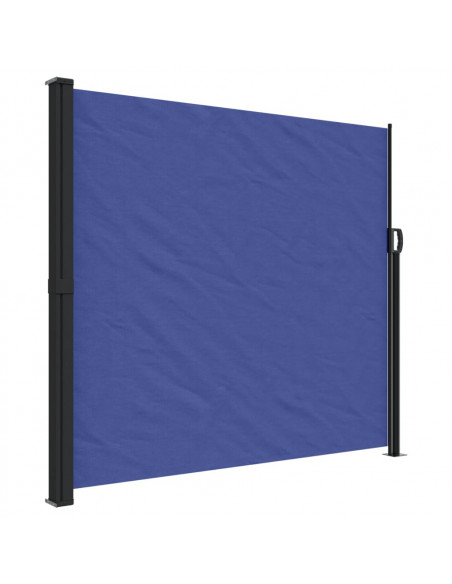 Tenda da Sole Laterale Retrattile Blu 180x600 cm