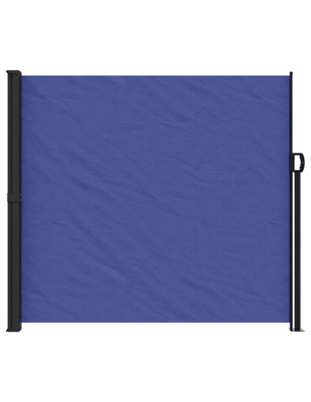 Tenda da Sole Laterale Retrattile Blu 180x600 cm