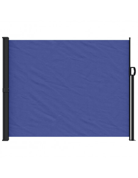 Tenda da Sole Laterale Retrattile Blu 160x500 cm