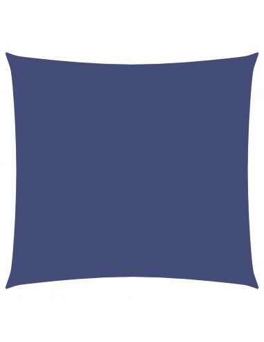 Parasole a Vela in Tela Oxford Quadrata 7x7 m Blu