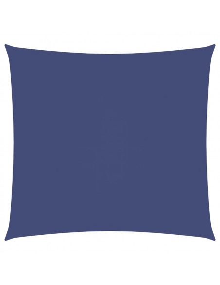 Parasole a Vela in Tela Oxford Quadrata 7x7 m Blu