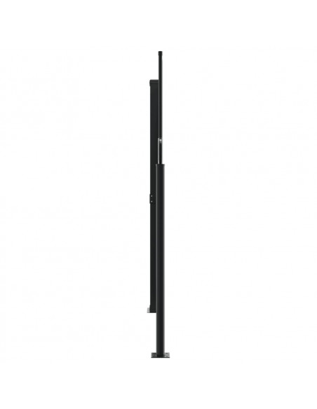 Tenda da Sole Laterale Retrattile Marrone 180x600 cm