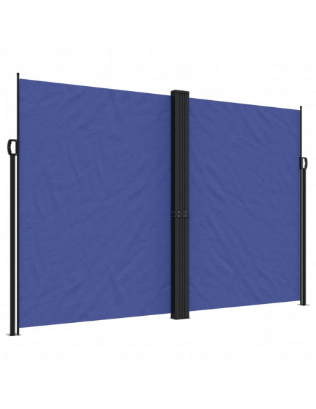 Tenda da Sole Laterale Retrattile Blu 220x600 cm