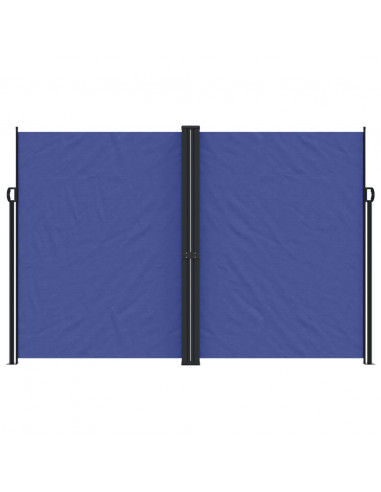 Tenda da Sole Laterale Retrattile Blu 220x600 cm