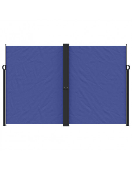 Tenda da Sole Laterale Retrattile Blu 220x600 cm