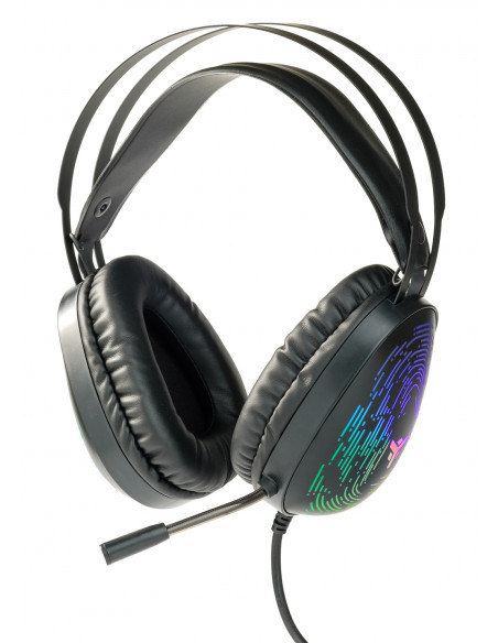 itek H420 Auricolare Cablato A Padiglione Gaming Nero