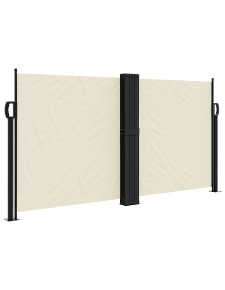 Tenda da Sole Laterale Retrattile Crema 120x600 cm