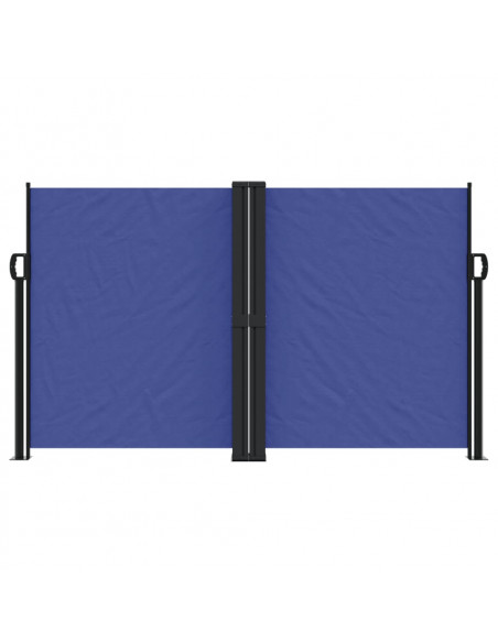 Tenda da Sole Laterale Retrattile Blu 140x600 cm