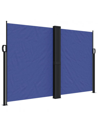 Tenda da Sole Laterale Retrattile Blu 160x600 cm