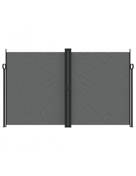 Tenda da Sole Laterale Retrattile Antracite 200x600 cm