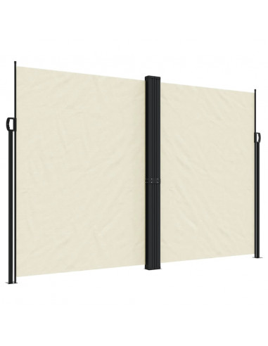Tenda da Sole Laterale Retrattile Crema 220x600 cm