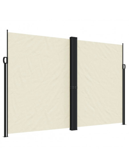 Tenda da Sole Laterale Retrattile Crema 220x600 cm
