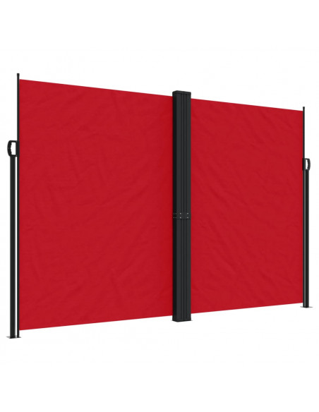 Tenda da Sole Laterale Retrattile Rossa 220x600 cm