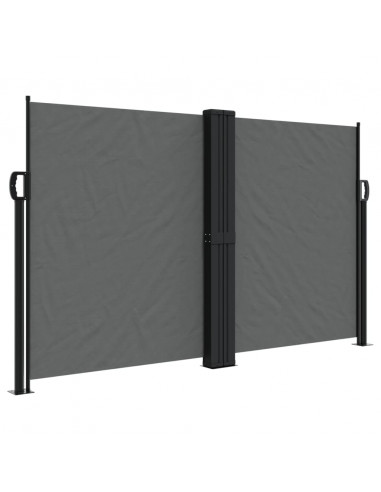 Tenda da Sole Laterale Retrattile Antracite 140x600 cm