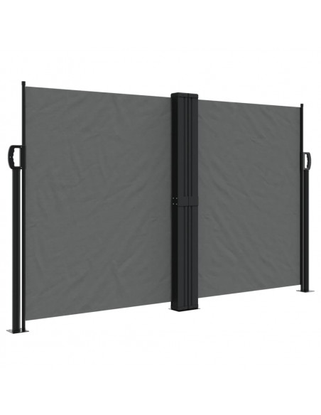 Tenda da Sole Laterale Retrattile Antracite 140x600 cm