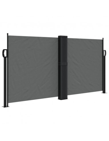 Tenda da Sole Laterale Retrattile Antracite 120x600 cm