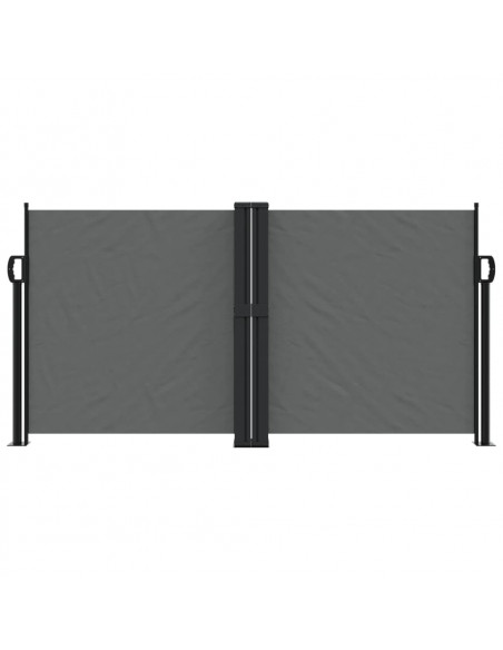 Tenda da Sole Laterale Retrattile Antracite 120x600 cm